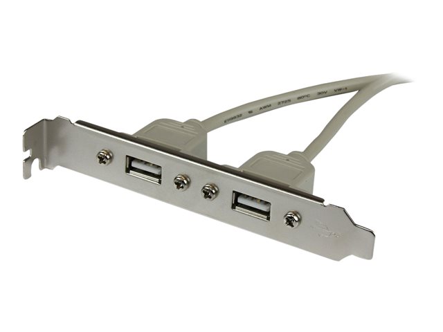 Startech Adaptateur USB A Femelle vers 5 Broches en Ligne USB2HAB Câble Adaptateur USB Femelle 2 Ports 20 cm