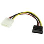 Startech Adaptateur Alimentation LP4 4 Broches vers SATA 15 Broches 0.15 m