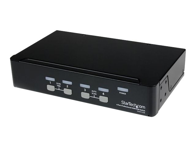 StarTech.com SV431USB Switch KVM 4 Ports VGA USB - Commutateur Écran Clavier Souris 11 Ports StarTech.com SV431USB Switch KVM 4 Ports VGA USB - Commutateur Écran Clavier Souris 11 Ports