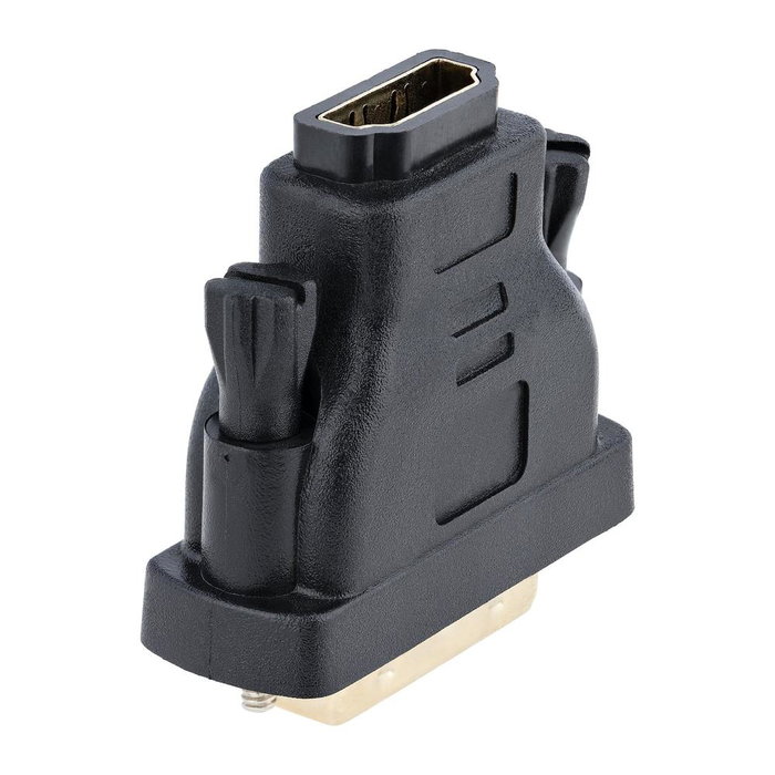 StarTech HDMIDVIFM Adaptateur HDMI vers DVI-D Mâle vers HDMI Femelle Bidirectionnel