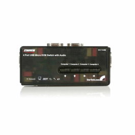 Startech Switch KVM SV411KUSB 4 ports avec câbles 1,2 m