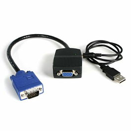 Commutateur VGA avec 2 Ports Startech ST122LE Noir