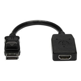Startech.com Adaptateur DisplayPort vers HDMI 24 cm - Résolution 1920x1200 - Connecteur DisplayPort Mâle vers HDMI Femelle - Noir