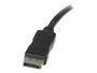 StarTech.com Câble Adaptateur DisplayPort mâle vers DVI mâle - 3 m - Noir