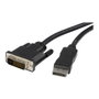StarTech.com Câble Adaptateur DisplayPort mâle vers DVI mâle - 3 m - Noir