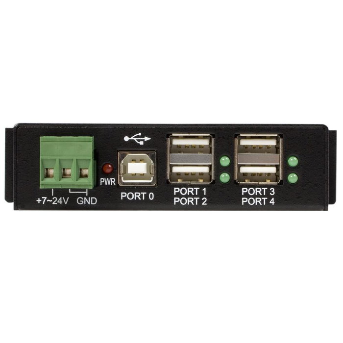 StarTech.com Hub USB 2.0 4 Ports ST4200USBM Concentrateur Industriel Métallique avec Protection ESD