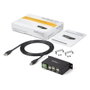 StarTech.com Hub USB 2.0 4 Ports ST4200USBM Concentrateur Industriel Métallique avec Protection ESD