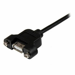Startechcom Câble rallonge USB 2.0 0,30 m mâle - femelle noir