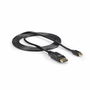 Câble Mini DisplayPort vers DisplayPort Startech MDP2DPMM6 (1,8 m) Noir