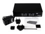 Startech SV431DPUA Commutateur KVM 4 Ports DisplayPort + Audio + USB 2.0 Résolution 2560x1600
