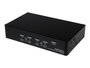 Startech SV431DPUA Commutateur KVM 4 Ports DisplayPort + Audio + USB 2.0 Résolution 2560x1600