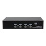 Startech SV431DPUA Commutateur KVM 4 Ports DisplayPort + Audio + USB 2.0 Résolution 2560x1600