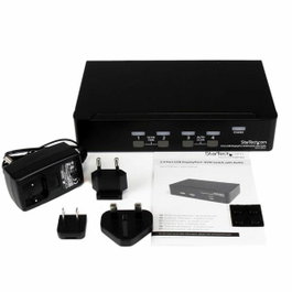 Startech Commutateur KVM SV431DPUA 4 ports DisplayPort et USB