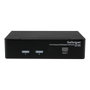 Startech SV231DPUA Commutateur KVM 2 Ports DisplayPort USB Audio 4K UHD 3840x2400