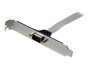 StarTech.com Brackret DB9 à IDC 10 Broches Adaptateur Série RS232 Câble Bracket 41 cm