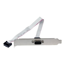 StarTech.com Brackret DB9 à IDC 10 Broches Adaptateur Série RS232 Câble Bracket 41 cm
