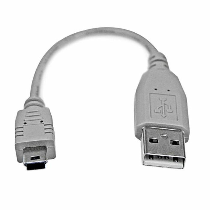 Câble USB 2.0 A vers Mini USB B Startech USB2HABM6IN Gris Câble USB 2.0 A vers Mini USB B Startech USB2HABM6IN Gris