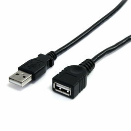 Câble USB Startech USBEXTAA3BK USB A Noir