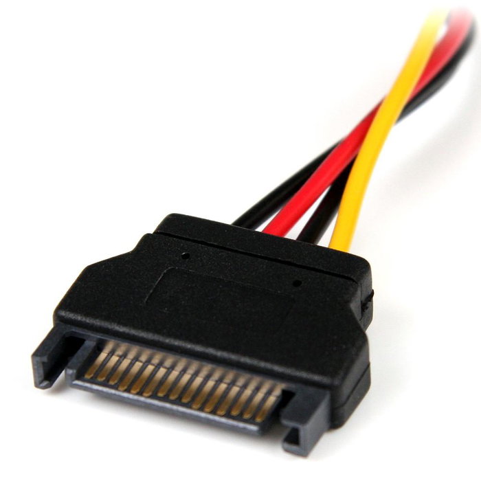 Startech Adaptateur Alimentation Molex LP4 vers SATA 15 cm Connecteur Femelle à Mâle