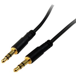 Startech MU15MMS Câble Audio Jack 3,5 mm Mâle-Mâle 4,6m Noir