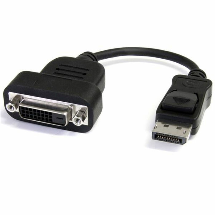 Adaptateur DisplayPort vers DVI Startech DP2DVIS Noir Adaptateur DisplayPort vers DVI Startech DP2DVIS Noir