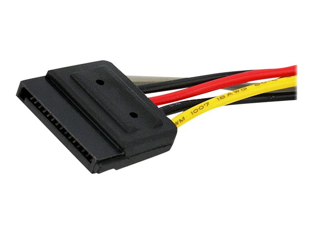 Startechcom Câble Adaptateur Bifurcateur SATA 0.15 m Macho vers 2 x Hembra Alimentation