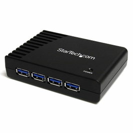 Startechcom Hub USB 3.0 5 en 1 ST4300USB3EU avec 4 ports USB Type-A