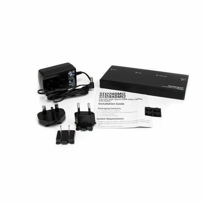 Startech Multiplicateur HDMI ST122HDMI2 2 ports avec amplificateur