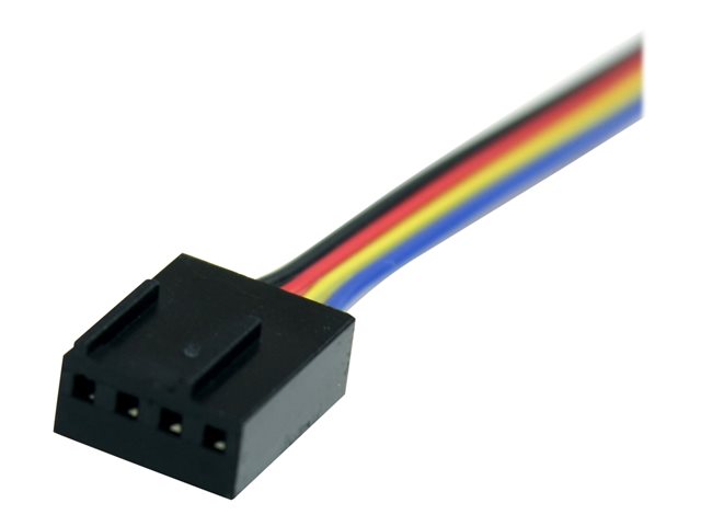 StarTech.com Câble Adaptateur PWM Mâle à Femelle, 4 Broches, 30,5 cm, Extension Ventilateur