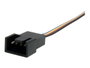 StarTech.com Câble Adaptateur PWM Mâle à Femelle, 4 Broches, 30,5 cm, Extension Ventilateur