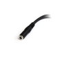 StarTech.com Adaptateur Diviseur Audio Mini-Jack 3.5 mm 4 broches vers 2x 3 broches pour Casque avec Micro