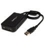 Startechcom Adaptateur USB-A vers VGA Mâle vers Femelle pour Moniteur PC Portable
