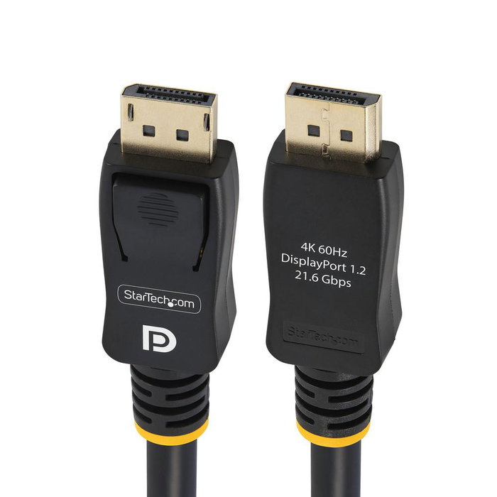 StarTech.com Câble DisplayPort 1.2 4K x 2K 5 mètres Noir DISPL5M StarTech.com Câble DisplayPort 1.2 4K x 2K 5 mètres Noir DISPL5M