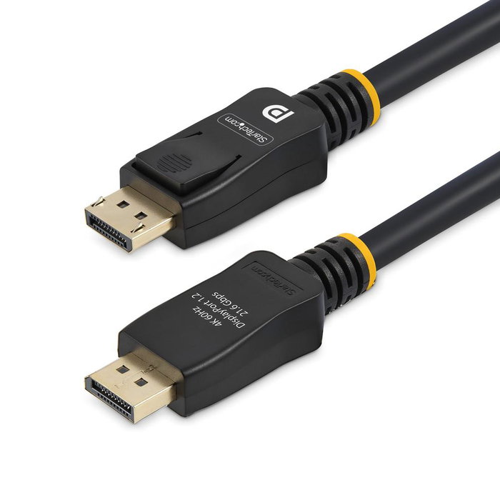 StarTech.com Câble DisplayPort 1.2 4K x 2K 5 mètres Noir DISPL5M StarTech.com Câble DisplayPort 1.2 4K x 2K 5 mètres Noir DISPL5M