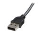StarTech.com Cable KVM VGA USB 2-en-1 Ultra Thin 1.8m - Connecteurs HD15 Mâle + USB A Mâle - pour Commutateur KVM