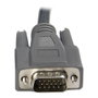 StarTech.com Cable KVM VGA USB 2-en-1 Ultra Thin 1.8m - Connecteurs HD15 Mâle + USB A Mâle - pour Commutateur KVM