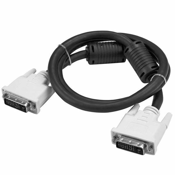 Câble Vidéo Numérique DVI-D Startech DVIDDMM3M Blanc/Noir 3 m
