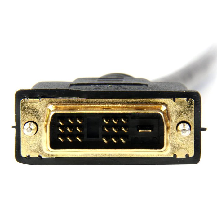 Startechcom Câble HDMI à DVI-D 2 mètres - Connecteurs HDMI Mâle vers DVI-D Mâle - Noir Startechcom Câble HDMI à DVI-D 2 mètres - Connecteurs HDMI Mâle vers DVI-D Mâle - Noir