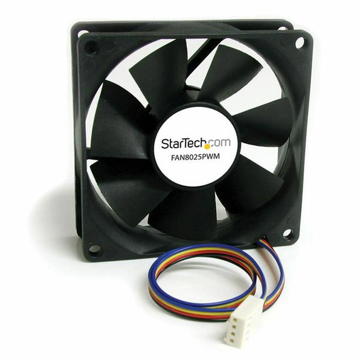 Ventillateur de cabine Startech FAN8025PWM 2500 rpm Ø 8 cm Ventillateur de cabine Startech FAN8025PWM 2500 rpm Ø 8 cm