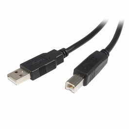 Câble USB A vers USB B Startech USB2HAB5M Noir