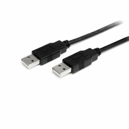 Câble USB Startech USB2AA1M USB A Noir
