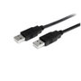 StarTech.com Câble USB 2.0 A Mâle vers Mâle 2 mètres - PVC, Aluminium, Noir