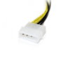 Startechcom LP4PCIEX8ADP Câble Adaptateur Alimentation LP4 vers PCI Express PCIe 8 Broches