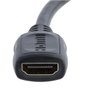 Startech Câble Adaptateur Mini HDMI vers HDMI 4K 12,5 cm - Ultra HD 3840x2160 - Audio 7.1 - Compact Noir