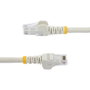 Startechcom Câble Réseau UTP Cat6 RJ45 15m Blanc - Latiguillo Ethernet Snagless
