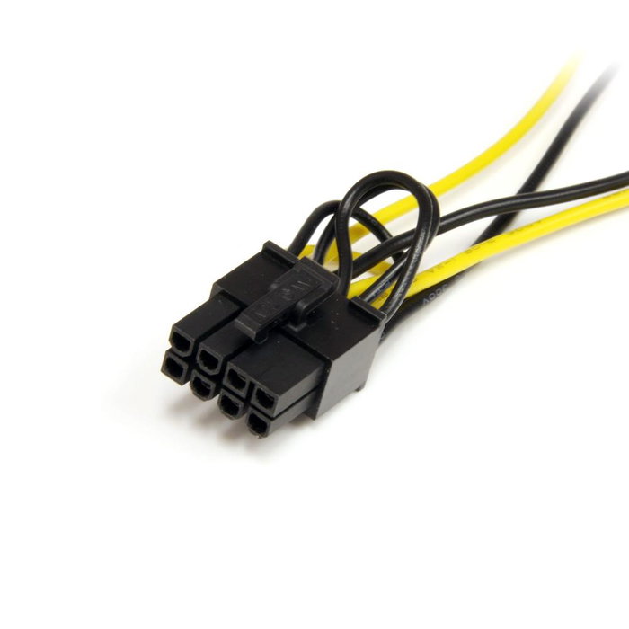Startechcom SATPCIEX8ADP Câble Adaptateur Alimentation SATA vers PCI Express 8 Broches 15 cm