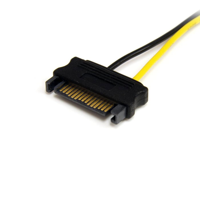 Startechcom SATPCIEX8ADP Câble Adaptateur Alimentation SATA vers PCI Express 8 Broches 15 cm