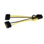 Startechcom SATPCIEX8ADP Câble Adaptateur Alimentation SATA vers PCI Express 8 Broches 15 cm