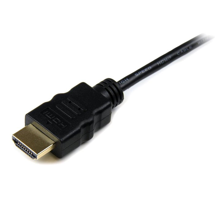 Startech Câble Micro HDMI vers HDMI 1 m - Haut Débit 4K UHD - Connecteurs Dorés - Blindé - Compatible Smartphone, Tablette, DSLR Startech Câble Micro HDMI vers HDMI 1 m - Haut Débit 4K UHD - Connecteurs Dorés - Blindé - Compatible Smartphone, Tablette, DSLR