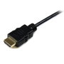 Startech Câble Micro HDMI vers HDMI 1 m - Haut Débit 4K UHD - Connecteurs Dorés - Blindé - Compatible Smartphone, Tablette, DSLR